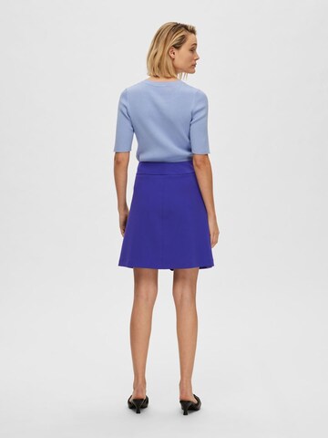 SELECTED FEMME Skirt in Blue