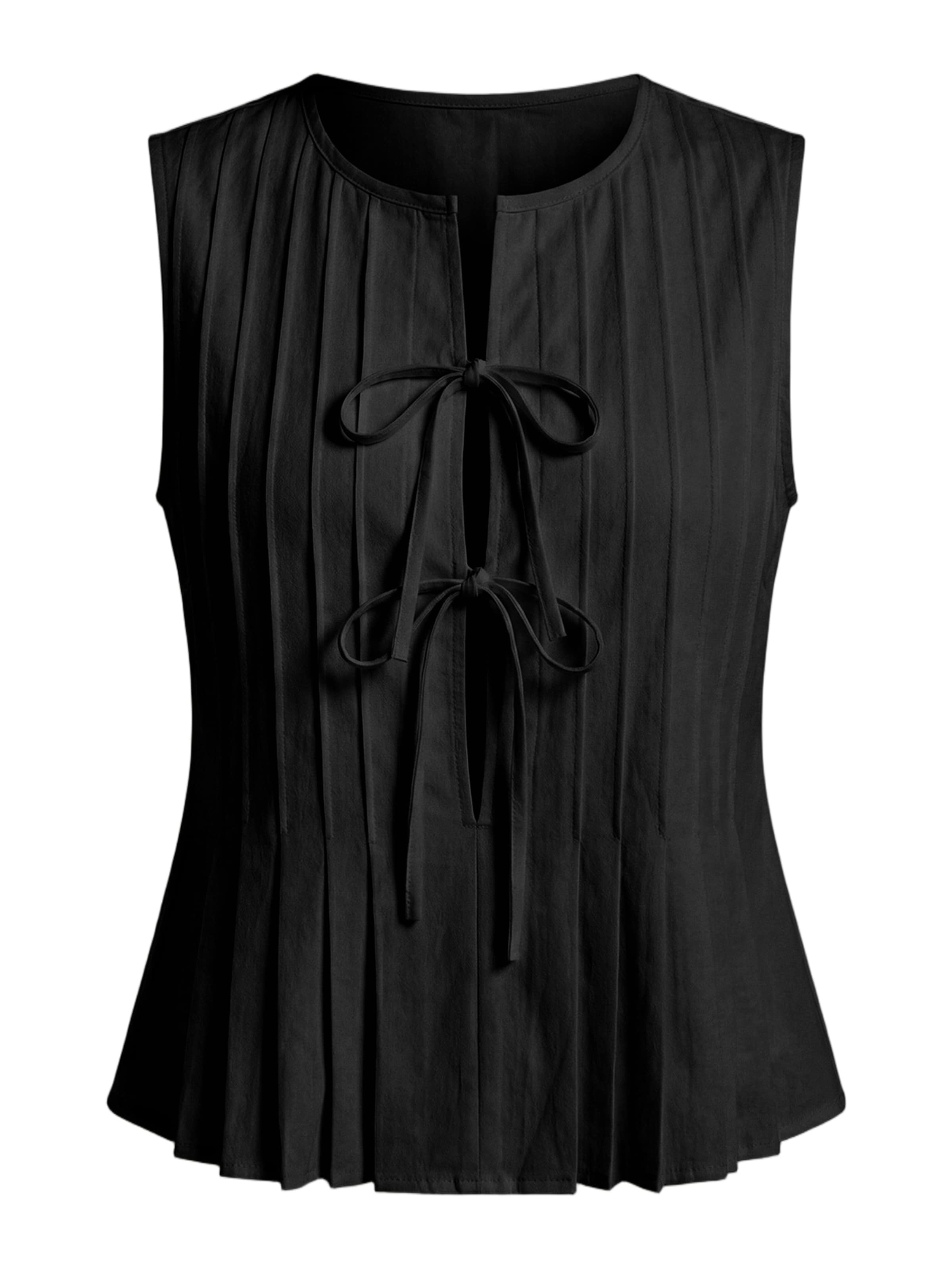 Imily Bela - Blusa en negro: frente