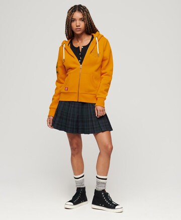 Superdry Zip-Up Hoodie in Yellow