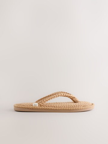 Next T-bar sandals in Brown