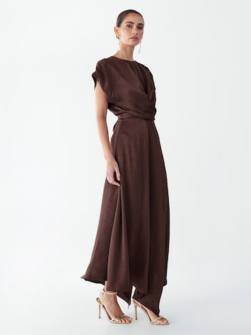 Willa Kleid 'Veronica' in Braun