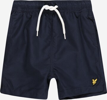 Lyle & Scott Zwemshorts in Blauw: voorkant