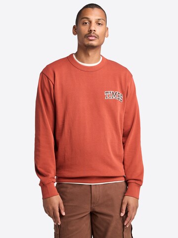 TIMBERLAND Sweatshirt in Red: front