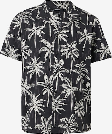 Karl Lagerfeld Comfort Fit Paita värissä musta: etupuoli