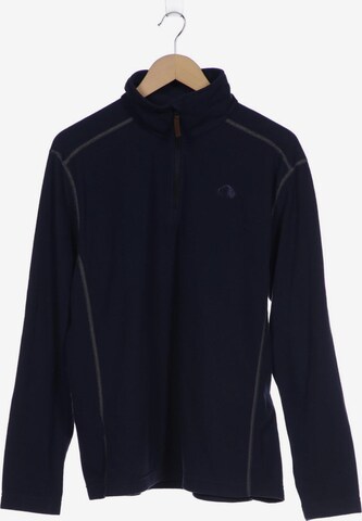 TATONKA Sweatshirt & Zip-Up Hoodie in L in Blue: front