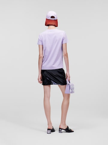 Karl Lagerfeld Shirt ' Ikonik 2.0 ' in Purple