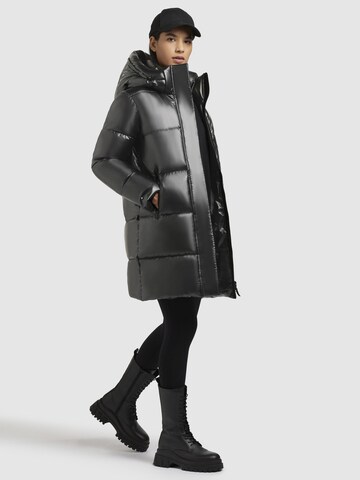 Manteau d’hiver ' Haya Shiny-YM ' khujo en gris