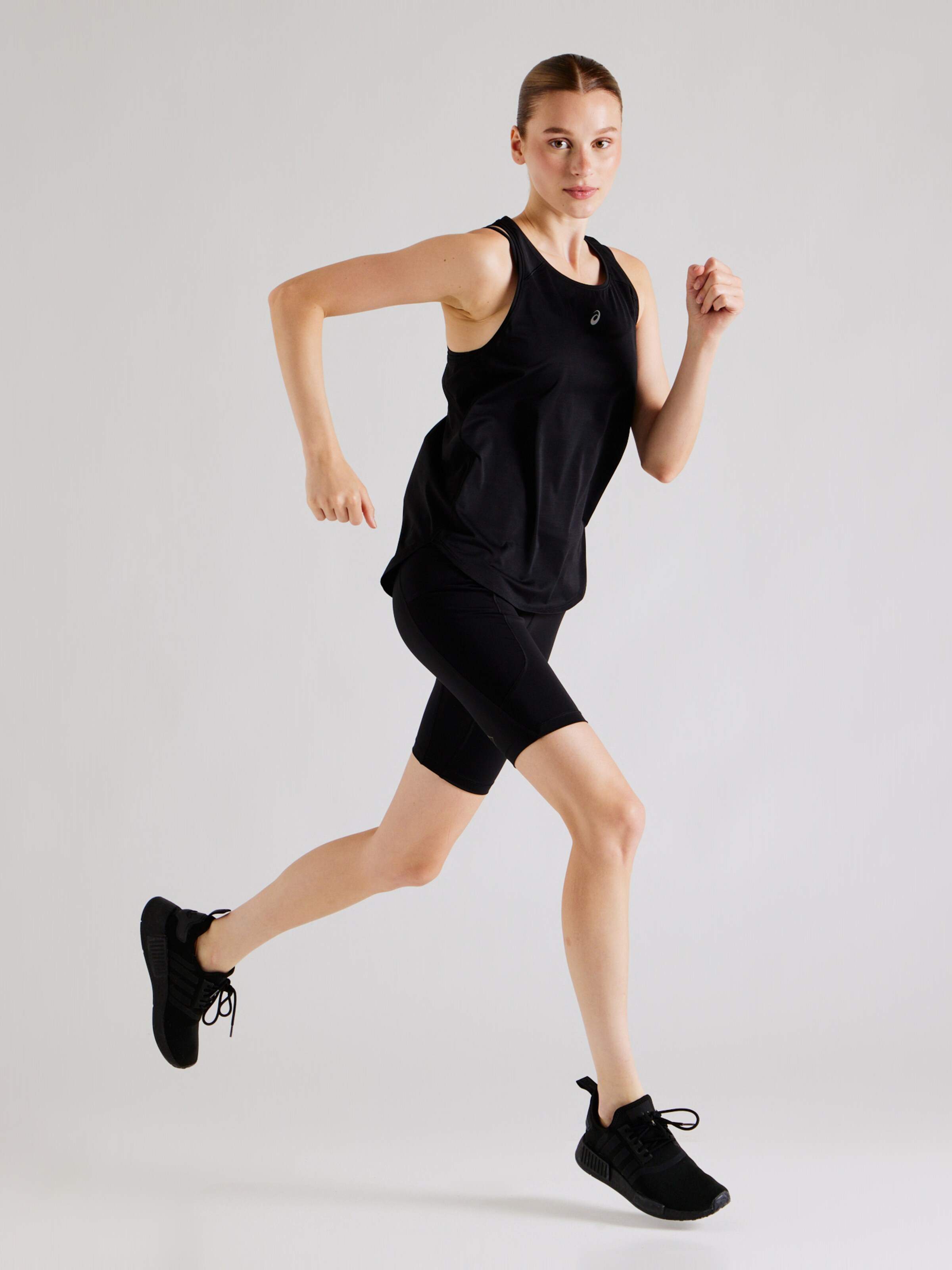 Skinny Pantalon de sport FUJITRAIL SPRINTER ASICS en Noir ABOUT YOU
