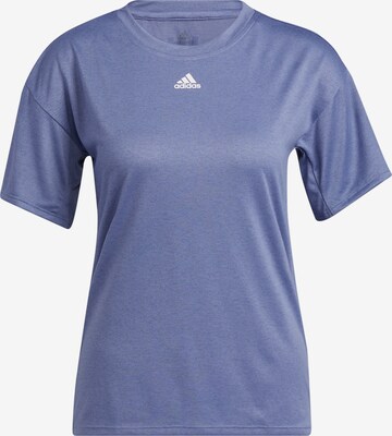 T-shirt fonctionnel ADIDAS SPORTSWEAR en violet : devant