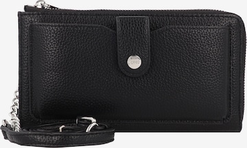 L.CREDI Smartphonehülle 'Nelia' in Schwarz: Vorderseite