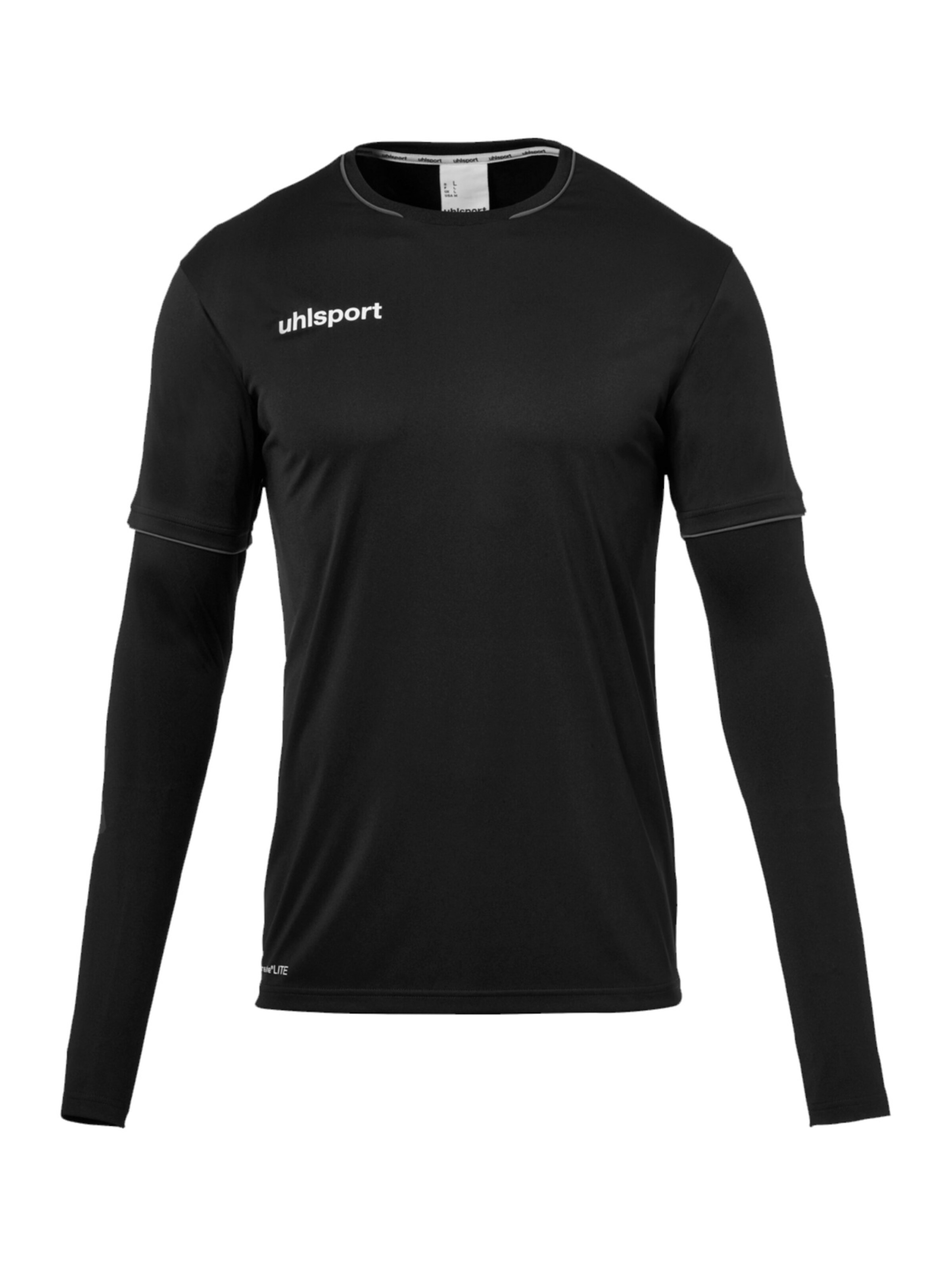 UHLSPORT Funktionsshirt in Schwarz: Vorderseite