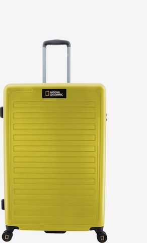 National Geographic Suitcase 'CRUISE' in Yellow: front