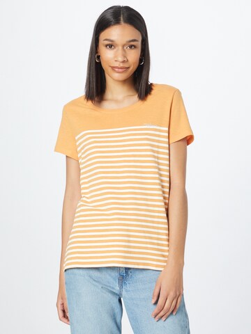 T-shirt TOM TAILOR DENIM en orange : devant