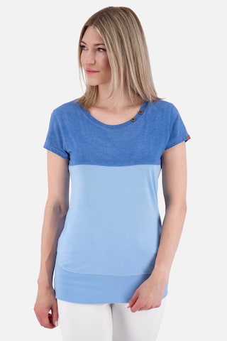 T-shirt 'CoraAK' Alife and Kickin en bleu : devant
