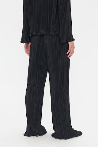 Wide Leg Pantalon 'ZuniSZ' SAINT TROPEZ en noir