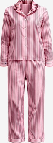 Polo Ralph Lauren Pyjama ' Shirting Stripes ' in Pink: Vorderseite