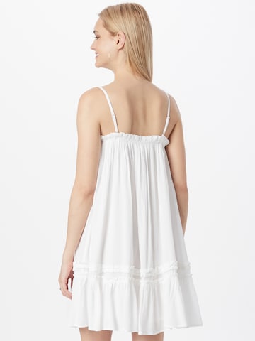 SISTERS POINT Letnia sukienka w kolorze biały