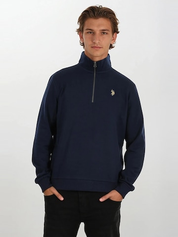 U.S. POLO ASSN. Sweatshirt in Blau: Vorderseite
