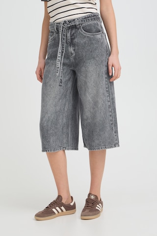 Pulz Loosefit Hose 'PZCRYSTA' in Grau