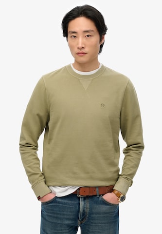 Superdry Sweatshirt 'Essential' in Green: front