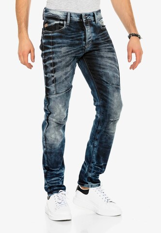 CIPO & BAXX Regular Jeans 'Thrive' in Blauw