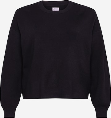 Cotton On Curve Sweater 'CHLOE' in Black: front