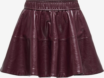 ONLY - Falda 'ONLJACKY' en rojo: frente