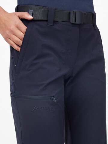 Maier Sports Regular Outdoor Pants 'Lulaka' in Blue