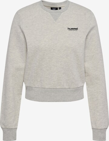 Hummel Sportief sweatshirt 'Shai' in Grijs: voorkant