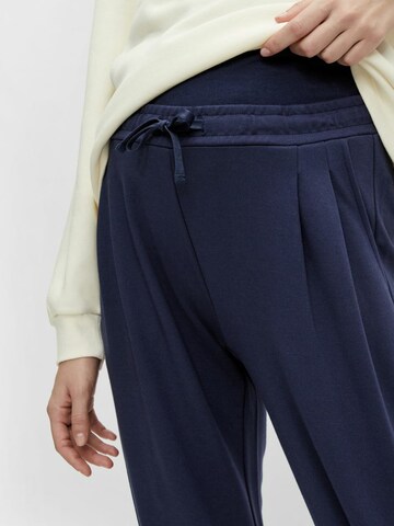 MAMALICIOUS Широка кройка Панталон с набор в синьо