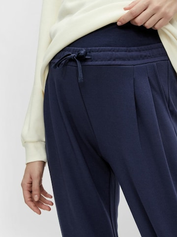 MAMALICIOUS Широка кройка Панталон с набор в синьо