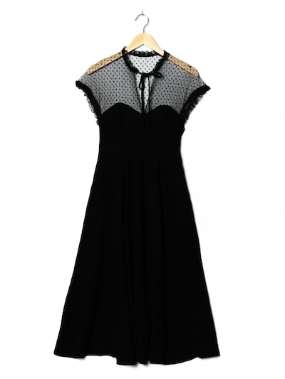 Wallis Samtkleid in XXS-XS in schwarz, Produktansicht