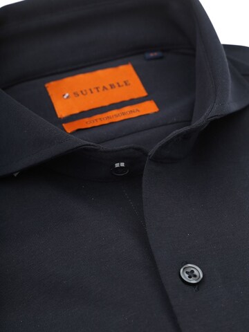 Suitable Slim fit Button Up Shirt in Blue
