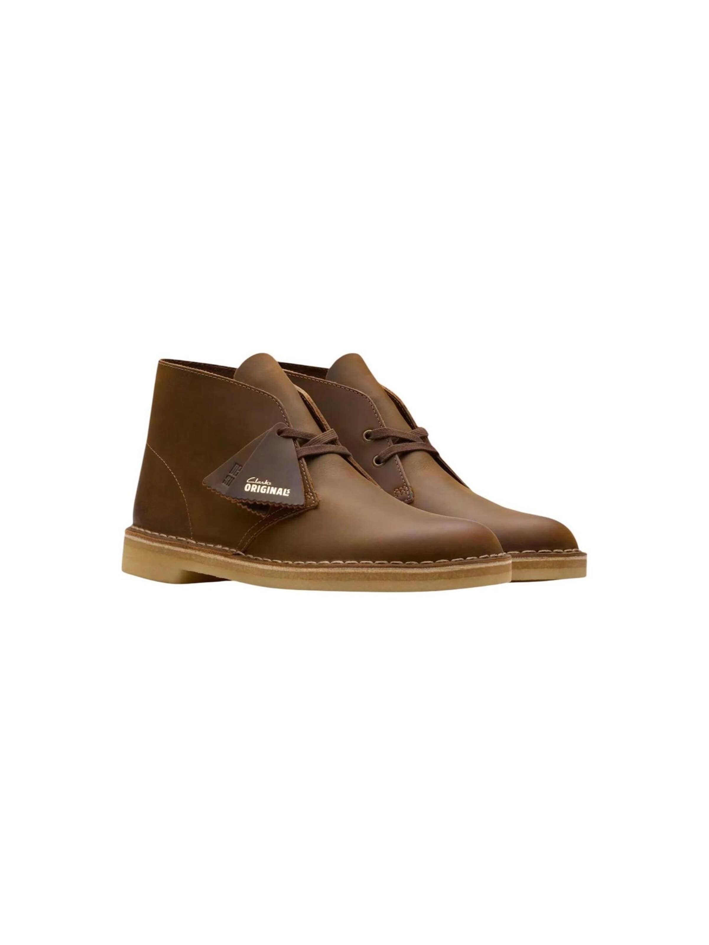 CLARKS Chukka Boots 'Desert Boot 26155484' in Beige