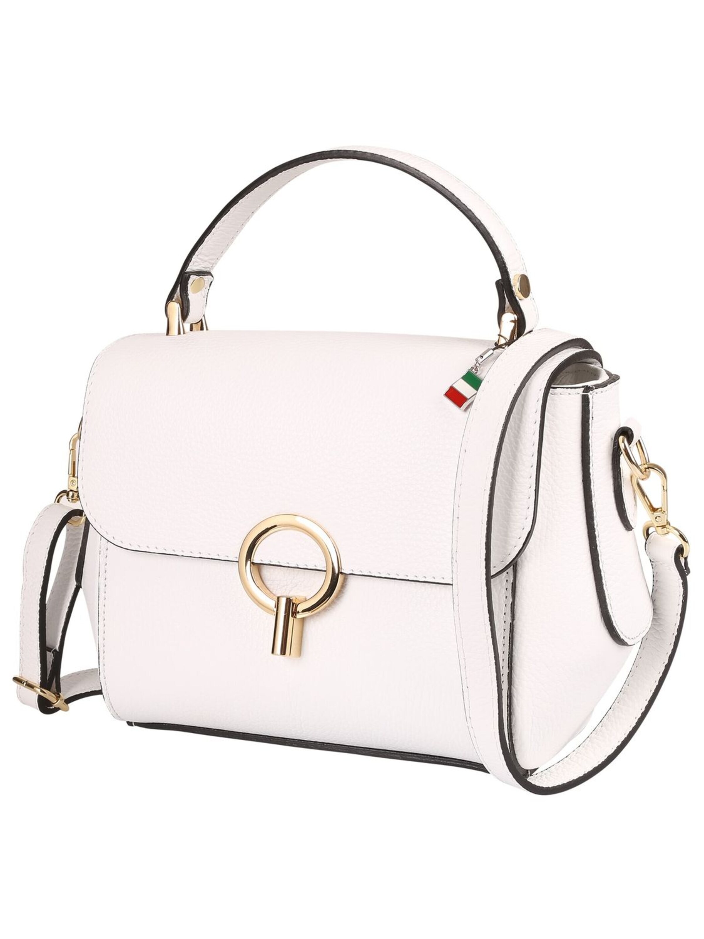 Borsa a mano di Florence in bianco