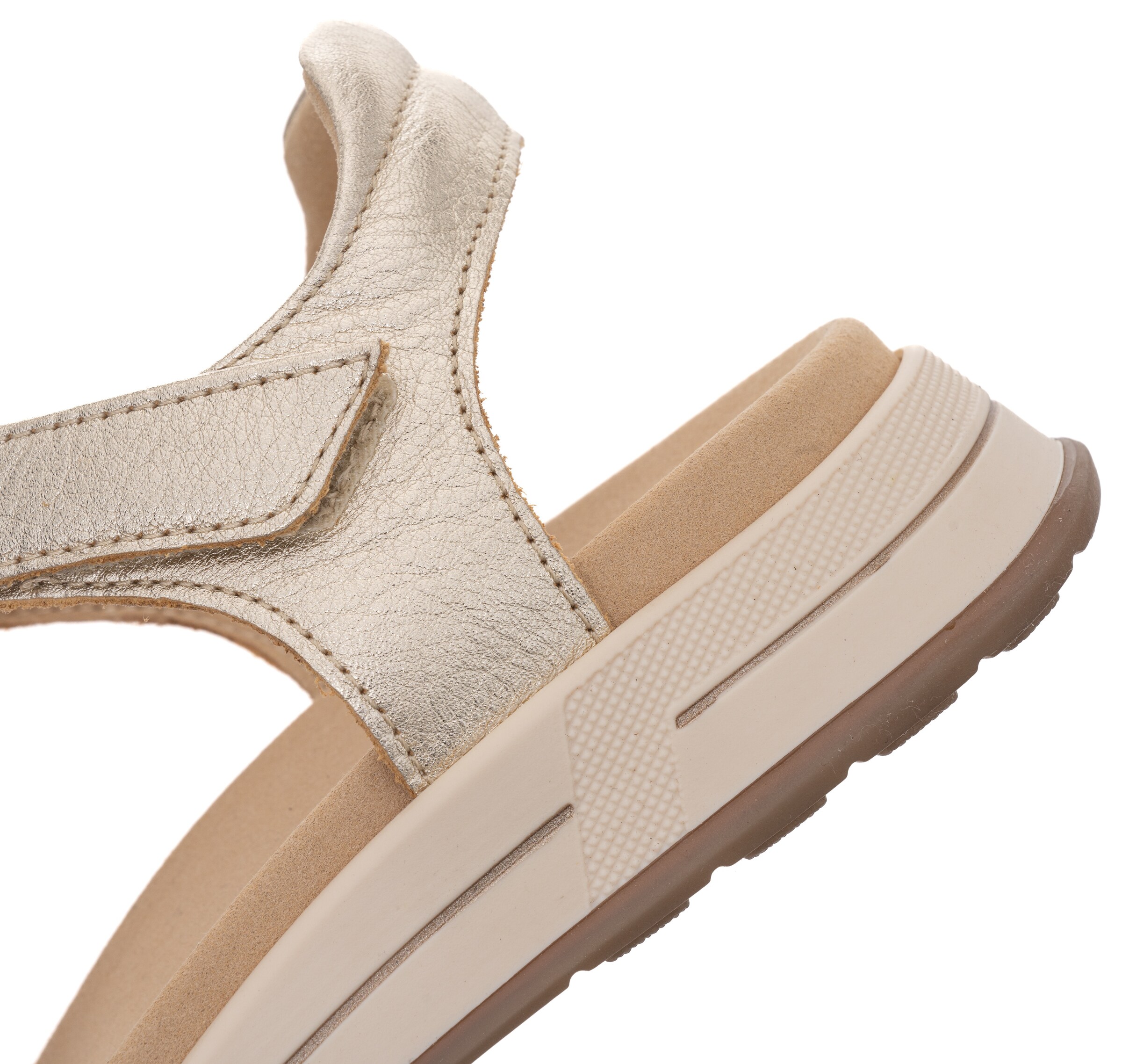 ARA - Sandália 'Osaka' em ouro