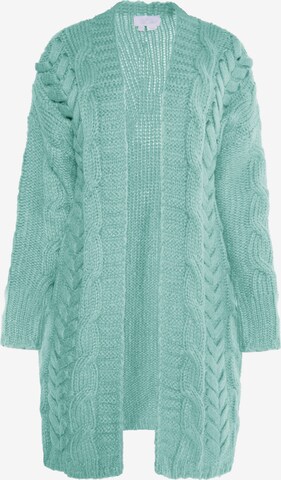 Cardigan usha WHITE LABEL en vert : devant