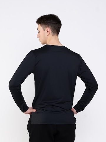 neverover - Camiseta funcional en negro