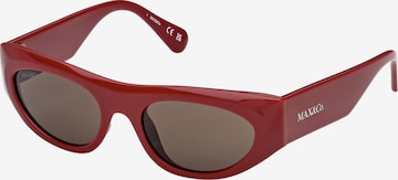 Lunettes de soleil MAX&Co. en rouge : devant
