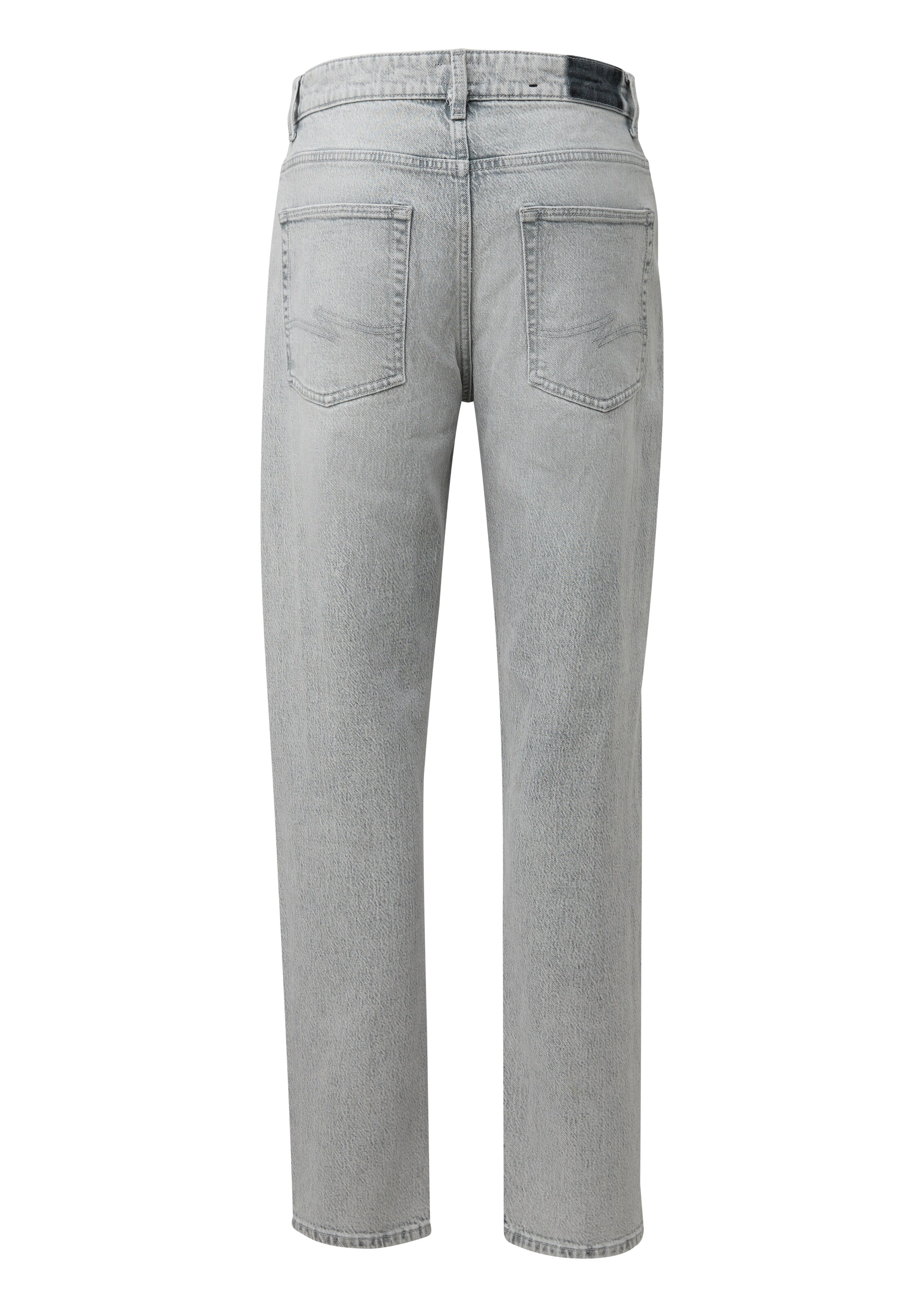 QS Tapered Jeans 'Devon' in Grau