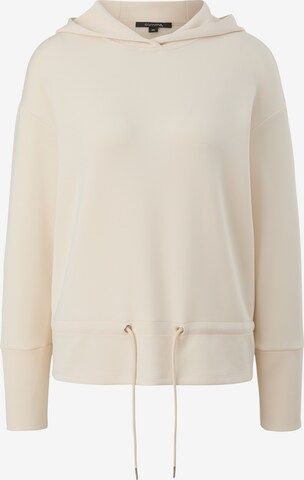 COMMA Sweatshirt in Beige: voorkant