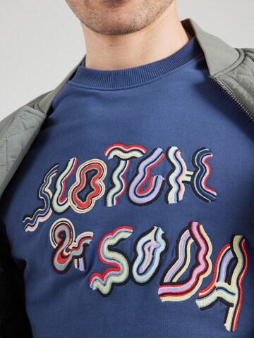 SCOTCH & SODA Sweatshirt in Blue