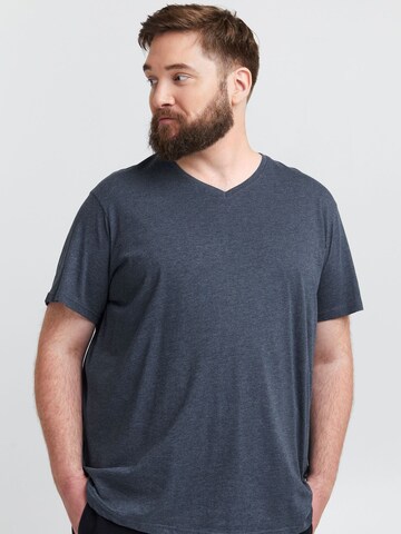 !Solid - Camisa em azul: frente