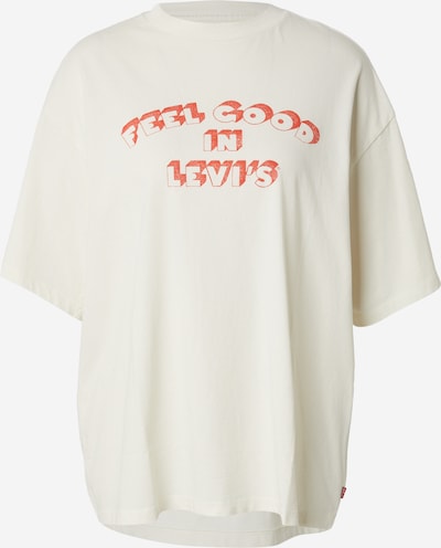 LEVI'S ® Oversized tričko - světle červená / bílá, Produkt