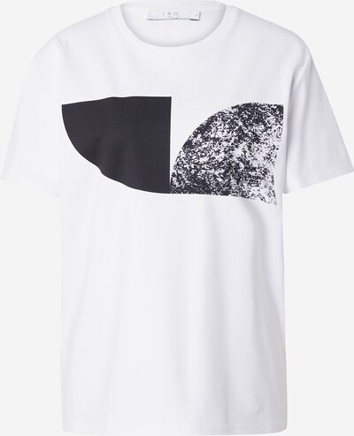 IRO Camisa em preto / branco, Vista do produto