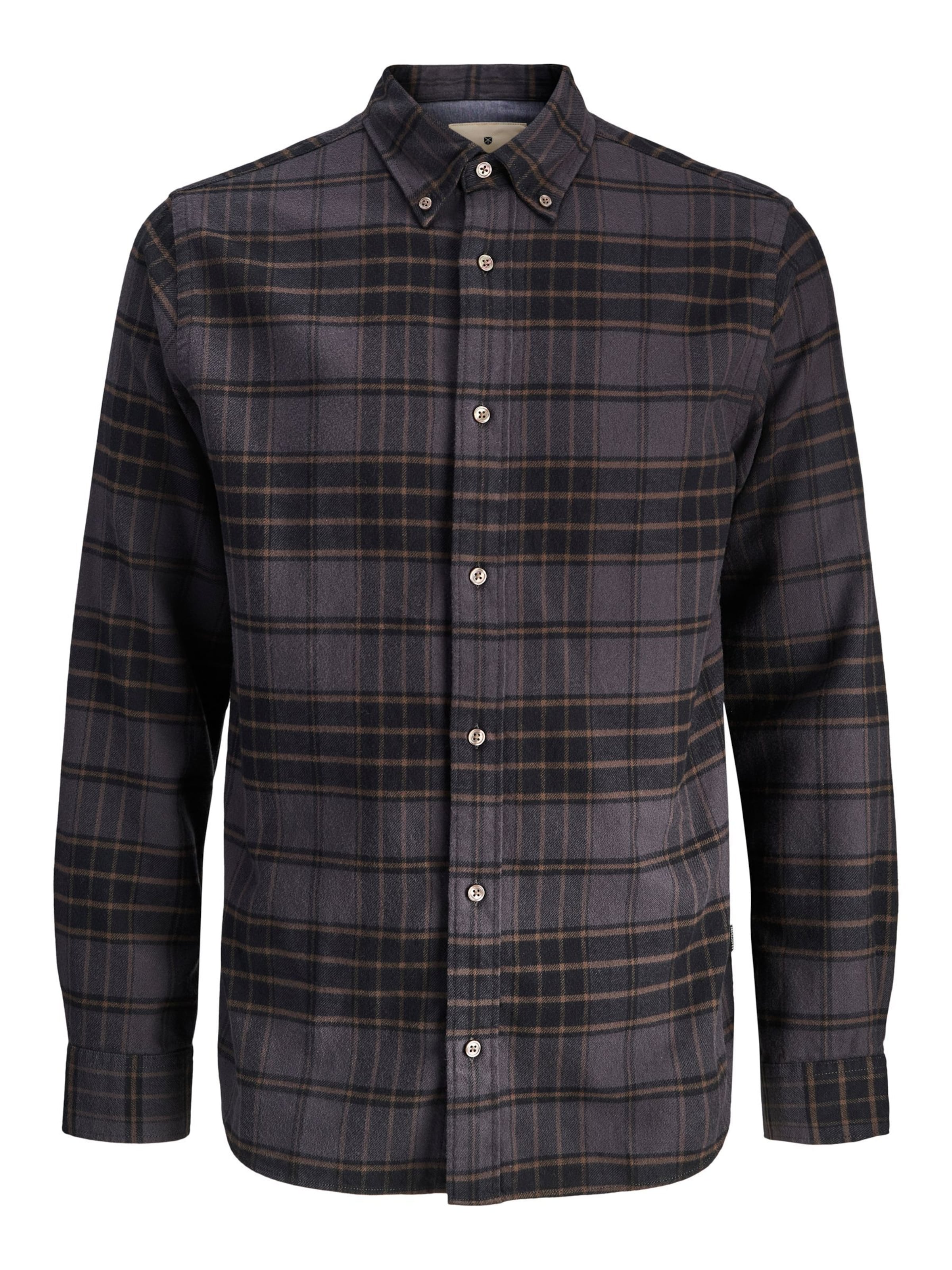 Camicia di Jack & Jones Plus in grigio: frontale