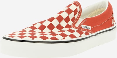 VANS Спортни обувки Slip On в ръждиво червено / бяло, Преглед на продукта