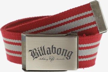 BILLABONG Belt in One size in Red: front
