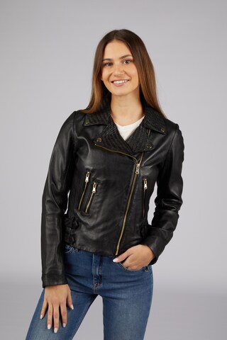 7ELEVEN Between-season jacket 'SERenata' in Black: front