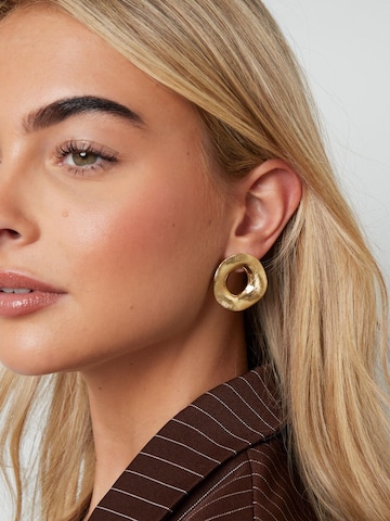 Boucles d'oreilles 'HAZEL' Cala Rose en or